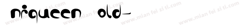 Uniqueen Bold字体转换